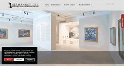 Desktop Screenshot of fondazionegeiger.org